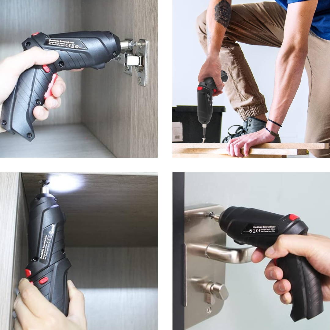 Kit Destornillador Eléctrico Inalámbrico