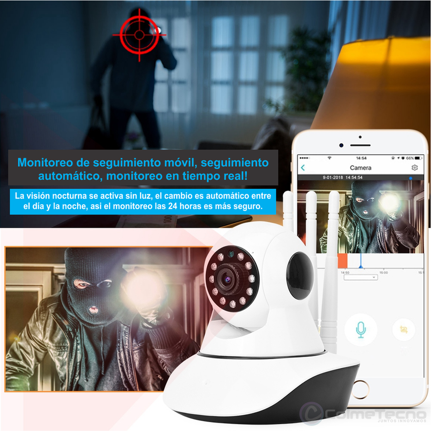 Cámara de Vigilancia Wifi Inteligente