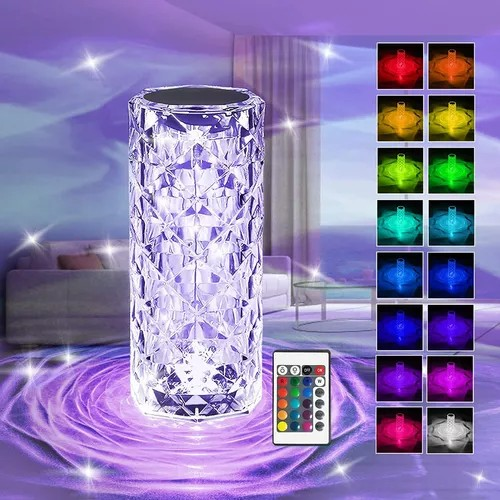 Lámpara Diamante Toque Mágico