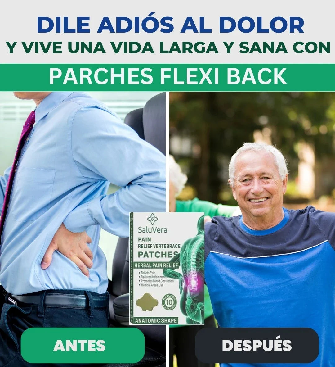 Parches Flexi Back