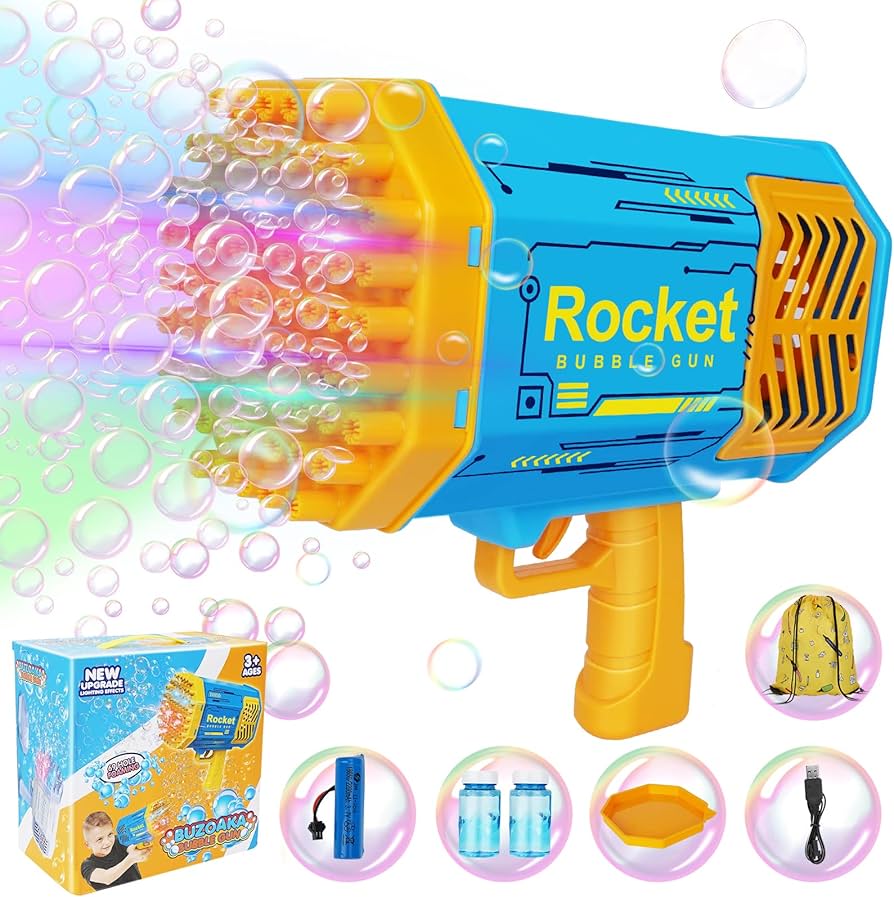 Pistola de Burbujas Cohete Trintan