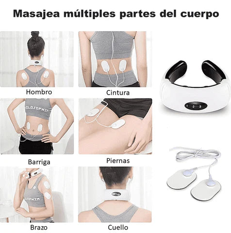 Relax Pro Masajeador Cervical Cuello Eléctrico