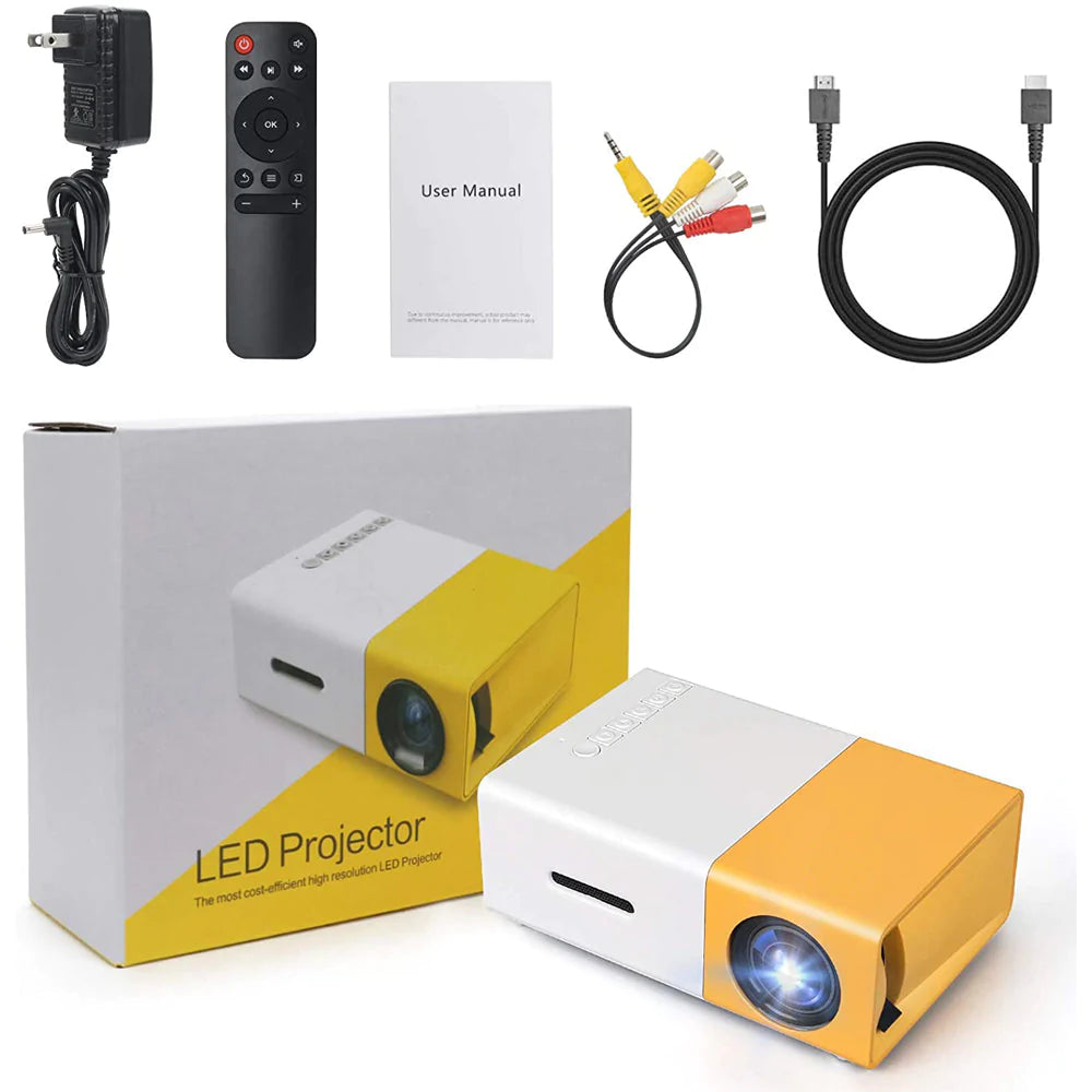 Proyector LED Portátil Cine en Casa