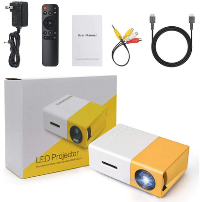 Proyector LED Portátil Cine en Casa